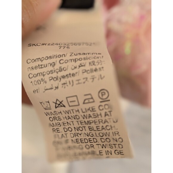 ROMWE Pink Lace Trim Tank Top - Picture 7 of 7